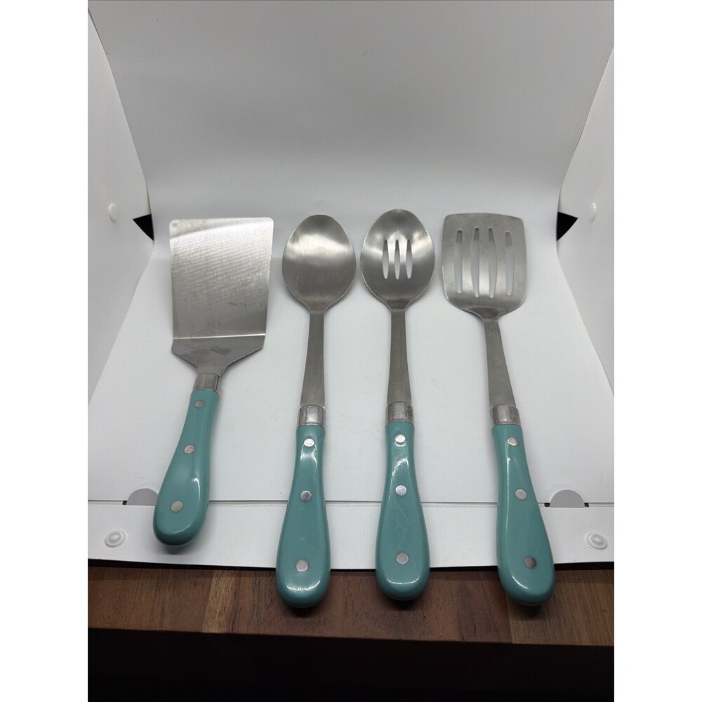 The Pioneer Woman Frontier Collection Stainless Steel COOKING Utensils- READ